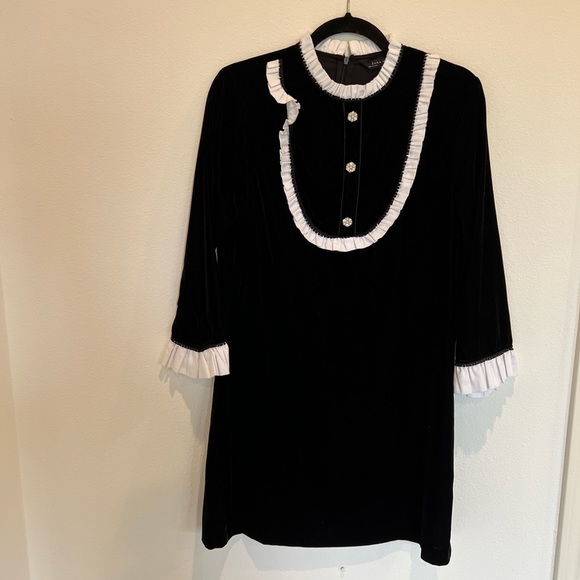 Zara Dresses Zara Black Velvet Dress Poshmark